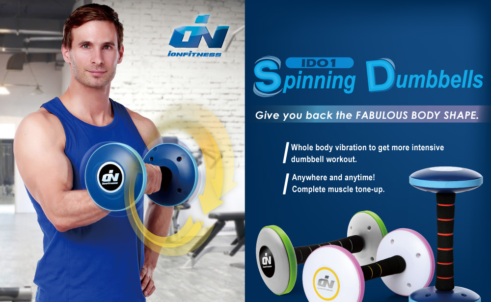 ION ID01 Spinning Dumbbells